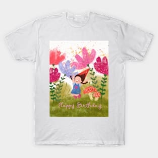 Happy birthday gnome T-Shirt